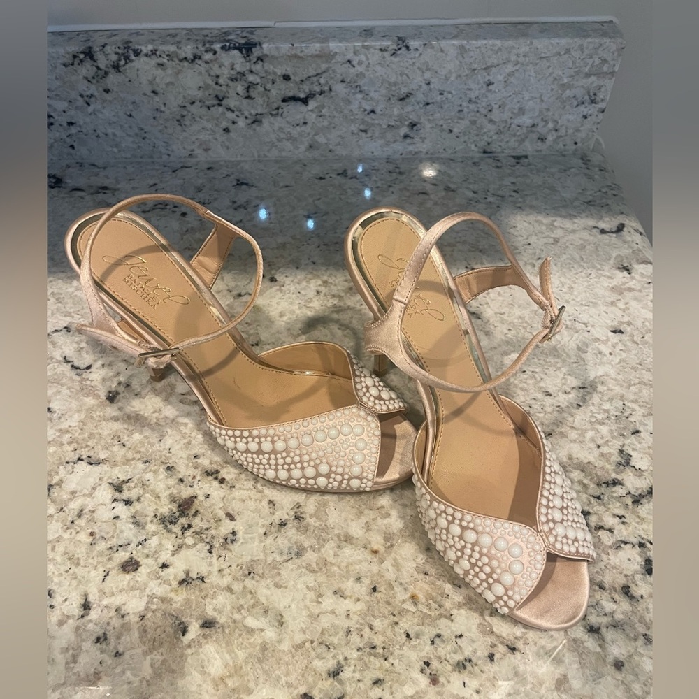 Jewel heels.